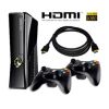 Xbox 360 Slim 4GB + 2  +  HDMI  (XBox 360)  