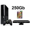 Microsoft Xbox 360 Slim 250Gb + Kinect Sensor ( ) + KINECT Adventures ()  (XBox 360)   