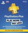 ����� ������ PlayStation Plus Card �� 90 ���� (PS)