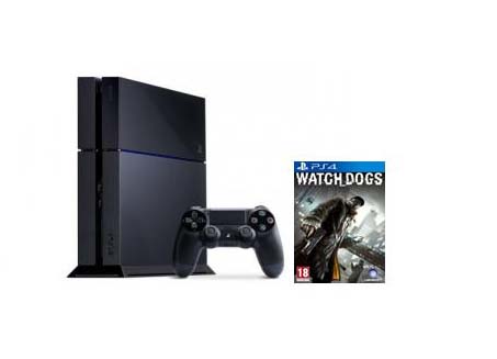   Sony PlayStation 4 (500 Gb) + Watch Dogs (PS4)