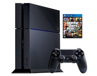 Игровая приставка Sony PlayStation 4 1TB + GTA: Grand Theft Auto V (CUH-1216B)
